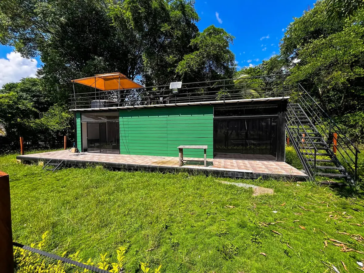 Cabaña La MariaCa con terraza en la montaña